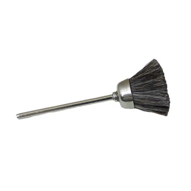 Mounted Cup Brush 1/2 Inch Diameter Soft 3/32 Inch Mandrel Pack Of 12 2 Mounted Cup Brush 1/2 Inch Diameter Soft 3/32 Inch Mandrel Pack Of 12 - Image 2