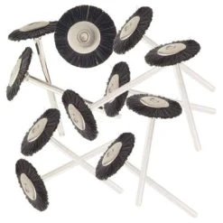 1 Inch Bristle Brush Wheels On 3/32 Inch Mandrels Sold Per Dozen-69471