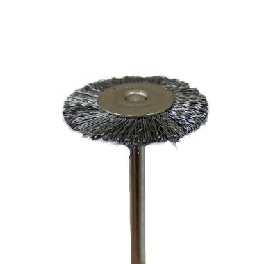 Mounted 1 Inch Steel Wire Brush On Mandrel Pack Of 6-89385 2 Mounted 1 Inch Steel Wire Brush On Mandrel Pack Of 6-89385 - Image 2