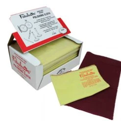 Fabulustre Jewelry Polishing Cloth With Rouge And Buff 9 X 11 Inch Sold Per Piece