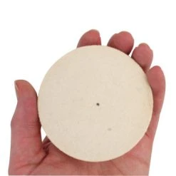 Felt Square Edge Buffing Wheel 3 X 1 Inch Medium 5 Felt Square Edge Buffing Wheel 3 X 1 Inch Medium -The Beadsmith Shop 17.429inhand 82528.1658872007
