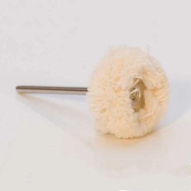 7/8 Inch Mini Muslin Mounted Buffs 3/32 Inch Mandrels 1 7/8 Inch Mini Muslin Mounted Buffs 3/32 Inch Mandrels