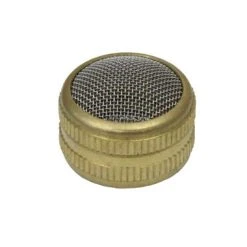 Brass Ultrasonic Cleaning Basket With Stainless Steel Mesh 1 Inch Diameter