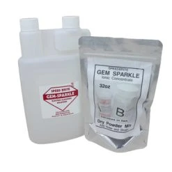 Gem Sparkle Ionic Cleaner Solution Concentrate 32 Oz Powder Mix Kit