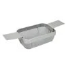 Extra Fine Mesh Rectangular Ultrasonic Cleaning Basket 4 X 3 X 1 1/2 Inches