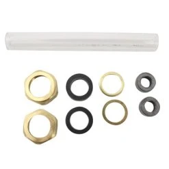 Alternative view of Reimers Steam Cleaner Gauge Sight Glass Replacement Kit MBJ-42 With Fittings For JR06 Steamer