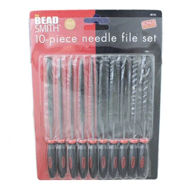 Needle File Set Of 10 With Ergonomic Handles 6 Inches Cut 2 3 Needle File Set Of 10 With Ergonomic Handles 6 Inches Cut 2 - Image 3
