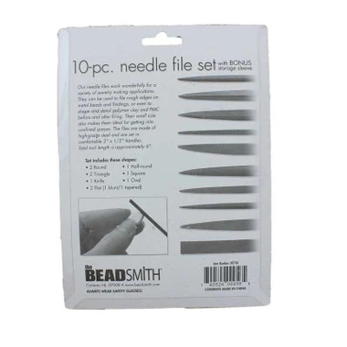 Needle File Set Of 10 With Ergonomic Handles 6 Inches Cut 2 4 Needle File Set Of 10 With Ergonomic Handles 6 Inches Cut 2 - Image 4
