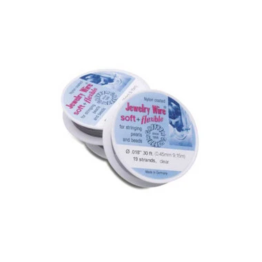Griffin Jewelry Wire Clear .024 Inch Diameter 30 Foot Spool 1 Griffin Jewelry Wire Clear .024 Inch Diameter 30 Foot Spool