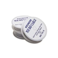 Micro Cable Bead Wire Clear 0.022 Diameter 100 Foot Spool