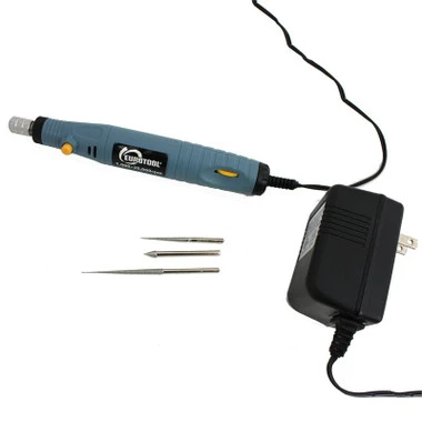 Pro-Electric Bead Reamer With 3 Diamond Coated Tips Smooth And Enlarge Bead Holes 2 Pro-Electric Bead Reamer With 3 Diamond Coated Tips Smooth And Enlarge Bead Holes - Image 2