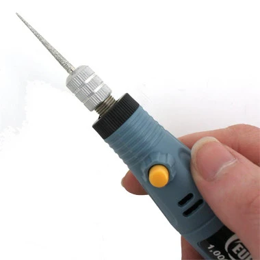 Pro-Electric Bead Reamer With 3 Diamond Coated Tips Smooth And Enlarge Bead Holes 3 Pro-Electric Bead Reamer With 3 Diamond Coated Tips Smooth And Enlarge Bead Holes - Image 3