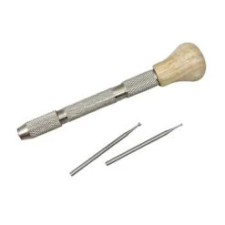 Wire Rounding Set With Pin Vise And Cup Burs
