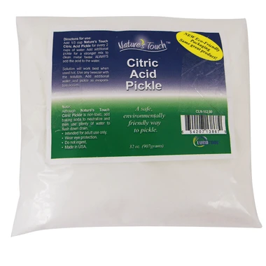 Nature's Touch Citric Acid Pickle Pickling Compound 1 Nature's Touch Citric Acid Pickle Pickling Compound
