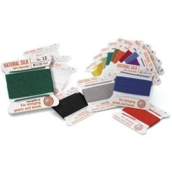 Silk Bead Cord With Stainless Steel Needle Griffin Brand