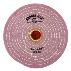 Buffs Berry Purple Diameter 6 Inches Knife Edge Ply 12 Stitching 10 Rows