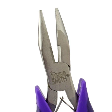 Nickel Plated Chain Nose Plier With Ergo Handle And Cutter 2 Nickel Plated Chain Nose Plier With Ergo Handle And Cutter - Image 2