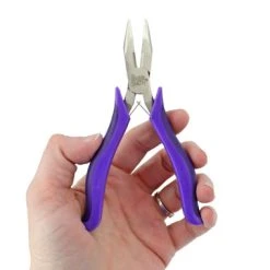 Nickel Plated Chain Nose Plier With Ergo Handle And Cutter 5 Nickel Plated Chain Nose Plier With Ergo Handle And Cutter -The Beadsmith Shop chain nose plier 46.0151photo3 22045.1658872098