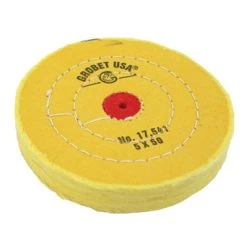 Buffs Chemkote Yellow Diameter 5 Inch Ply 50 Stitching 3 Rows 6 Buffs Chemkote Yellow Diameter 5 Inch Ply 50 Stitching 3 Rows -The Beadsmith Shop chemkote polishing buff 17.541photo3 83100.1658871932