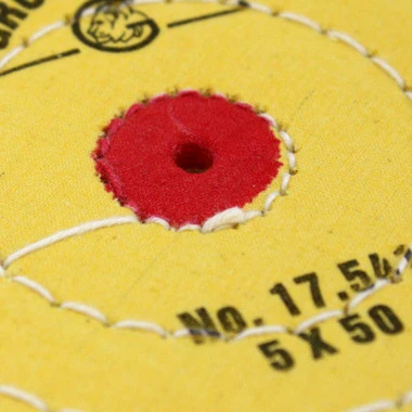 Buffs Chemkote Yellow Diameter 5 Inch Ply 50 Stitching 3 Rows 4 Buffs Chemkote Yellow Diameter 5 Inch Ply 50 Stitching 3 Rows - Image 4