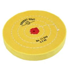 Buffs Chemkote Yellow Diameter 6 Inch Ply 60 Stitching 4 Rows 6 Buffs Chemkote Yellow Diameter 6 Inch Ply 60 Stitching 4 Rows -The Beadsmith Shop chemkote polishing buff 17.545photo3 92273.1658871934