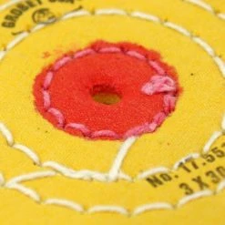 Buffs Chemkote Yellow Diameter 3 Inch Ply 30 Stitching 3 Rows 7 Buffs Chemkote Yellow Diameter 3 Inch Ply 30 Stitching 3 Rows -The Beadsmith Shop chemkote polishing buff 17.551photo4 24679.1658871934