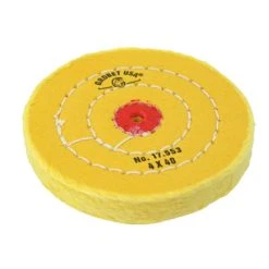 Buffs Chemkote Yellow Diameter 4 Inch Ply 40 Stitching 3 Rows 6 Buffs Chemkote Yellow Diameter 4 Inch Ply 40 Stitching 3 Rows -The Beadsmith Shop chemkote polishing buff 17.553photo3 72470.1658871932