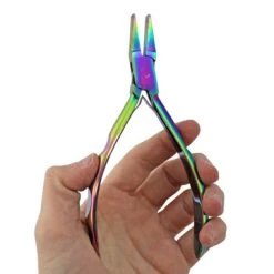Designer Pliers- Funky Chroma Series 3 Piece Plier Set 10 Designer Pliers- Funky Chroma Series 3 Piece Plier Set -The Beadsmith Shop chroma rainbow plier flat nose 46.285photo2 94369.1658872050