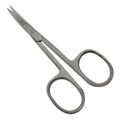 Compact Precision Cuticle Scissors With Curved Blade