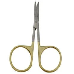 Precision Scissors With Gold Handles