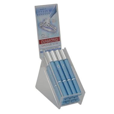 Diamond Dazzle Stik Jewelry Cleaner Display Unit With 12 Dazzle Stiks 1 Diamond Dazzle Stik Jewelry Cleaner Display Unit With 12 Dazzle Stiks