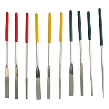 Mini Diamond Needle Files 5 1/4 Inch Set Of 10 1 Mini Diamond Needle Files 5 1/4 Inch Set Of 10