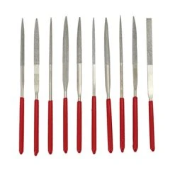 Diamond Coated Needle Files 10 Piece Set