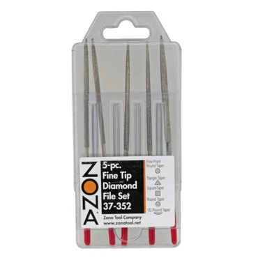 Fine Point Diamond Needle File Set Of Five 1 Fine Point Diamond Needle File Set Of Five