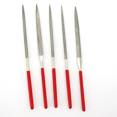 Fine Point Diamond Needle File Set Of Five 2 Fine Point Diamond Needle File Set Of Five - Image 2