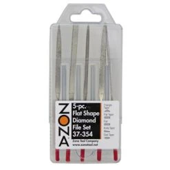 Flat Shape Diamond Needle File Set Of Five