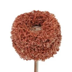 Extra Coarse Mounted Satin Finishing Buff 3/32" Shank 6 Extra Coarse Mounted Satin Finishing Buff 3/32" Shank -The Beadsmith Shop extra coarse satin buff 17.905photo3 67011.1658872076