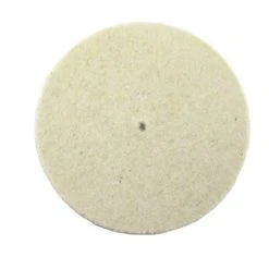 Felt Square Edge Buffing Wheel 2 X 1/2 Inch Medium