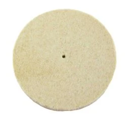 Felt Square Edge Buffing Wheel 2-1/2 X 1/2 Inch Hard