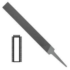 Vallorbe Swiss LP-1163 Flat Hand File 6 Inch Length Cut 1 -The Beadsmith Shop flat hand jewelry file 31.144photo3 00258.1658872100