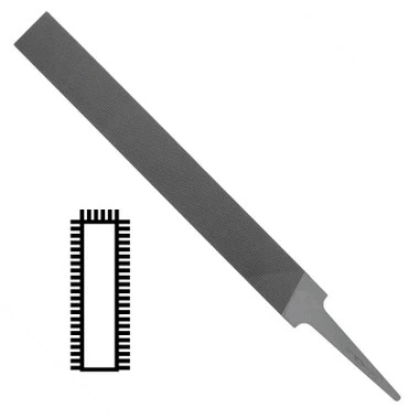 Vallorbe Swiss LP-1163 Flat Hand File 6 Inch Length Cut 0 3 Vallorbe Swiss LP-1163 Flat Hand File 6 Inch Length Cut 0 - Image 3