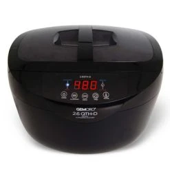 GemOro 2.6 Quart Heated Ultrasonic Jewelry Cleaner With Digital Degass- Model 2.6QTH-D -The Beadsmith Shop gemoro ultrasonic cleaner 23.1787 25982.1658871925