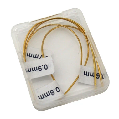 French Wire Gold Color Assorted Sizes 1 French Wire Gold Color Assorted Sizes