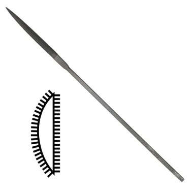 Half Round Escapement Jewelry File Swiss Vallorbe-87879 2 Half Round Escapement Jewelry File Swiss Vallorbe-87879 - Image 2