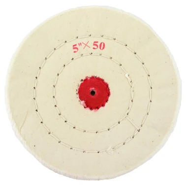 Finex Muslin Buff With Shellac Center 5 Inch 50 Ply Stitched 1 Finex Muslin Buff With Shellac Center 5 Inch 50 Ply Stitched