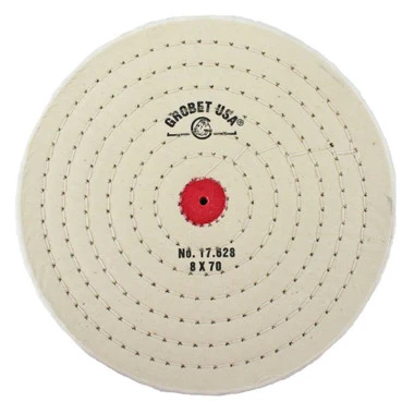 Finex Muslin Buff With Shellac Center 8 Inch 70 Ply Stitched 1 Finex Muslin Buff With Shellac Center 8 Inch 70 Ply Stitched