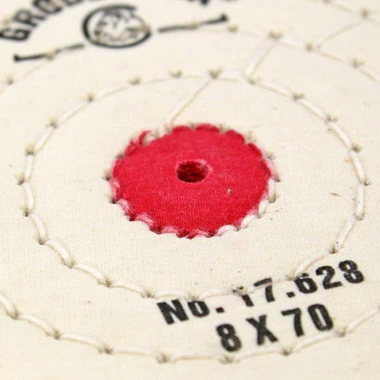 Finex Muslin Buff With Shellac Center 8 Inch 70 Ply Stitched 4 Finex Muslin Buff With Shellac Center 8 Inch 70 Ply Stitched - Image 4