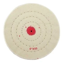 Buffs Finex Muslin Shellac Centers Diameter 6 Inch Ply 50 Stitching 4 Rows