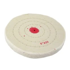 Buffs Finex Muslin Shellac Centers Diameter 6 Inch Ply 50 Stitching 4 Rows -The Beadsmith Shop jewelry polishing buff 17.633photo3 45016.1658871934