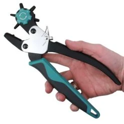 Alternative view of Rotating Leather Hole Punch